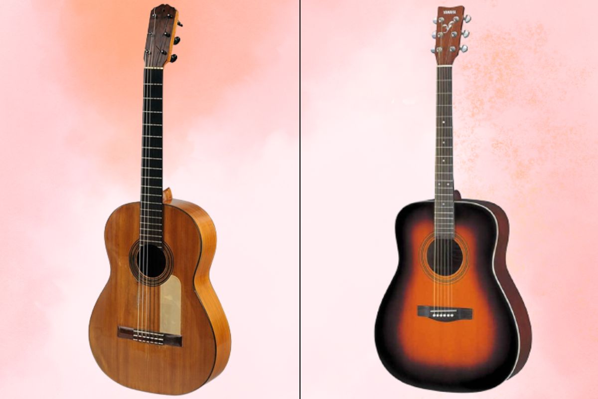 Guitare acoustique vs flamenco