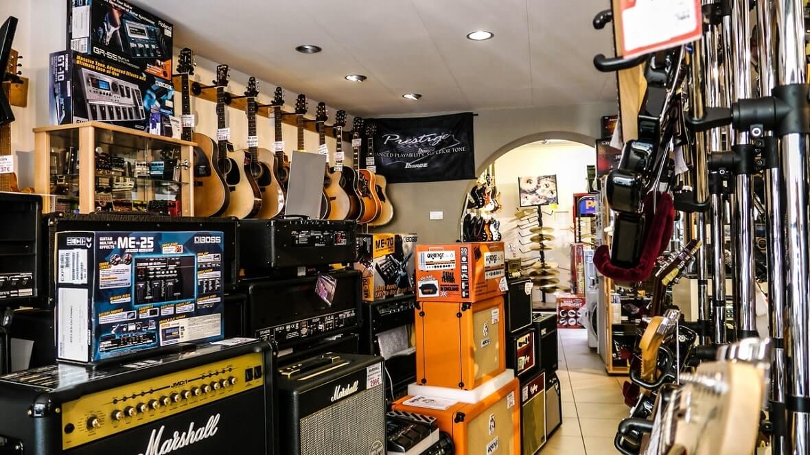 Meilleurs magasins instruments musique Lille