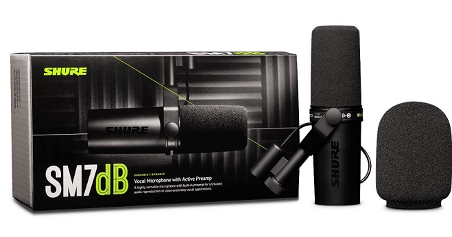 Presentation Shure SM 7dB