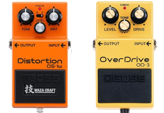 Presentation pedal Overdrive vs distortion