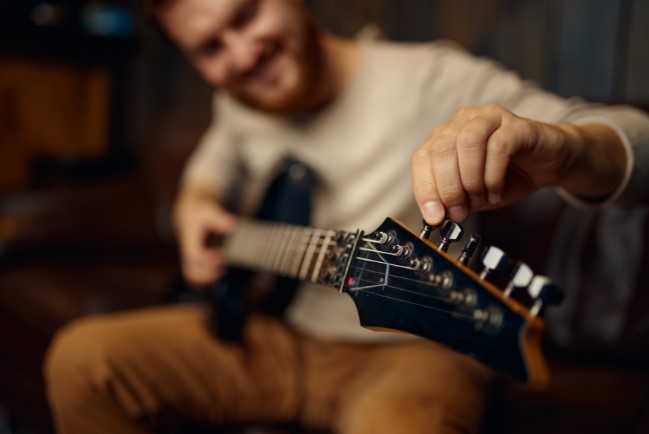 Recherche note guitare electrique