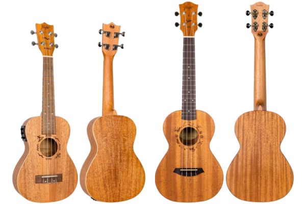 Taille ukulele tenor vs concert
