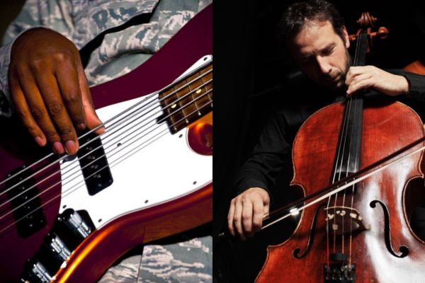 Technique jeu guitare basse vs contrebasse