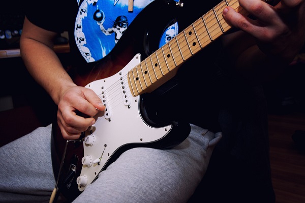 Utilisation micro guitare