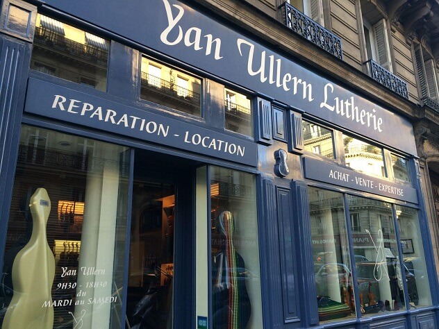 Yann Ullern Lutherie Paris