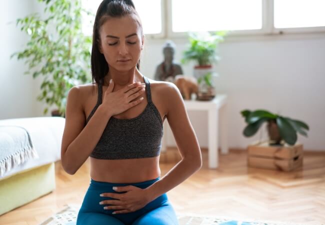 exercices de respiration abdominale