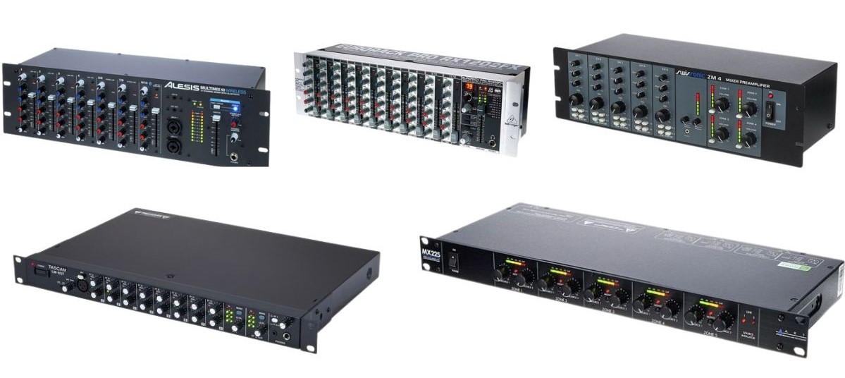 meilleures tables mixage rackables