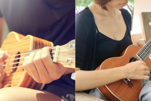 technique jeu ukulele tenor vs baryton